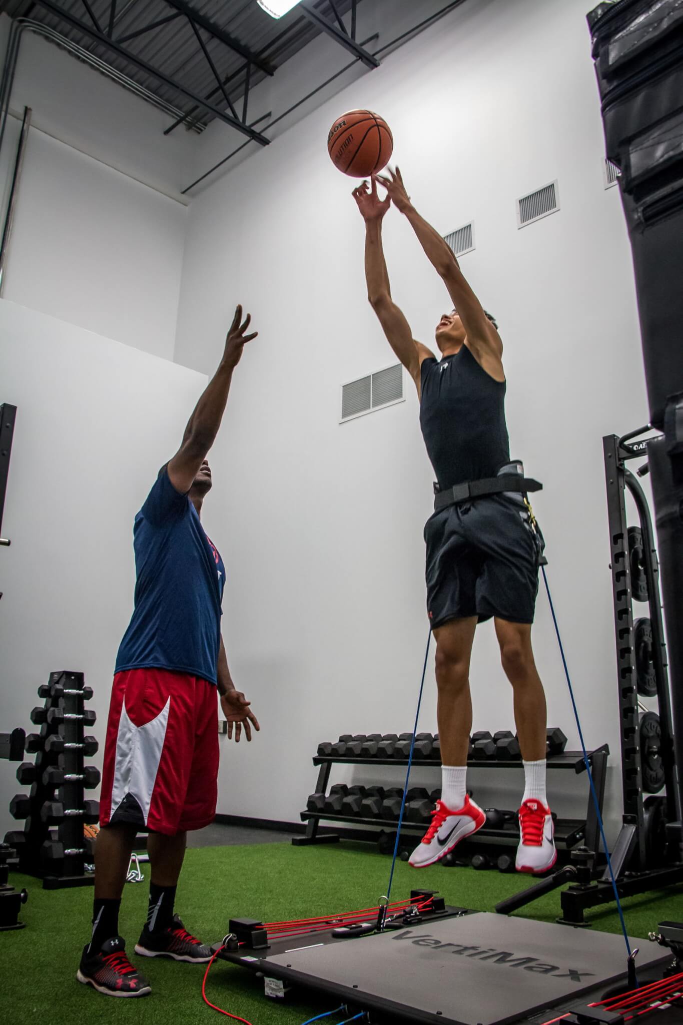 Our Programs - Basketball-Specific Strength and Conditioning (Reactive Vertimax Jump)